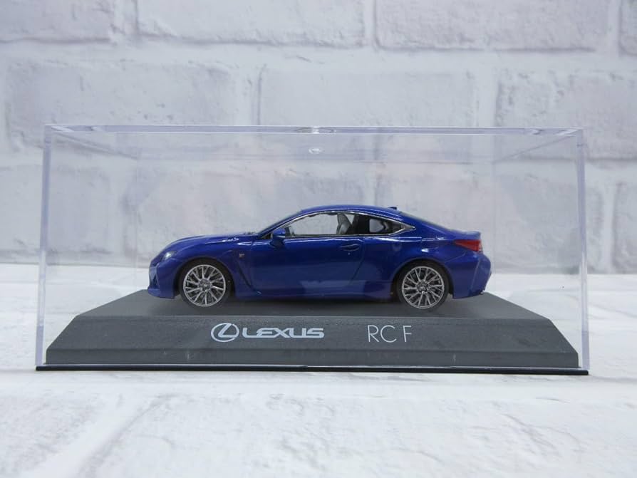 Amazon | ミニカー 1/43 レクサス RC F ブルー ディーラー正規品